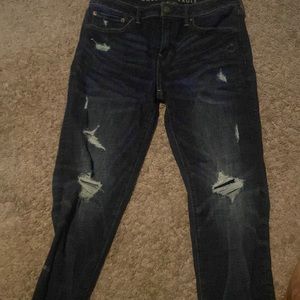 American Eagle ripped jeans